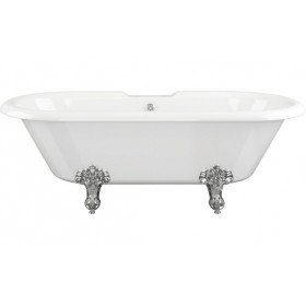 Richmond Freestanding 1690x740x620mm 2TH Bath w/Feet - White