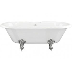 Richmond Freestanding 1690x740x620mm 2TH Bath w/Feet - White Richmond Freestanding 1690x740x620mm 2TH Bath w/Feet - White