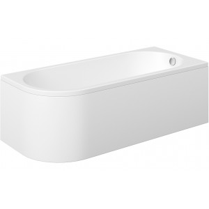 Sarasota J Shape 1500x725x600mm 0TH Bath w/Legs (RH) Sarasota J Shape 1500x725x600mm 0TH Bath w/Legs (RH)