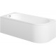 Sarasota J Shape 1500x725x600mm 0TH Bath w/Legs (LH)