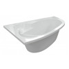 Miramar 1500x950x600mm 0TH Offset Corner Bath w/Legs (LH)