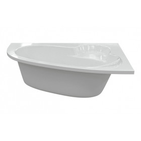 Miramar 1500x950x600mm 0TH Offset Corner Bath w/Legs (RH)