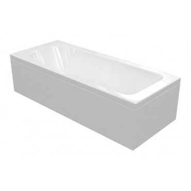 Pierson D Shape Single End 1700x700x550mm 2TH Bath w/Legs
