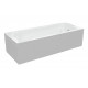 Pierson D Shape Single End 1700x700x550mm 2TH Bath w/Legs