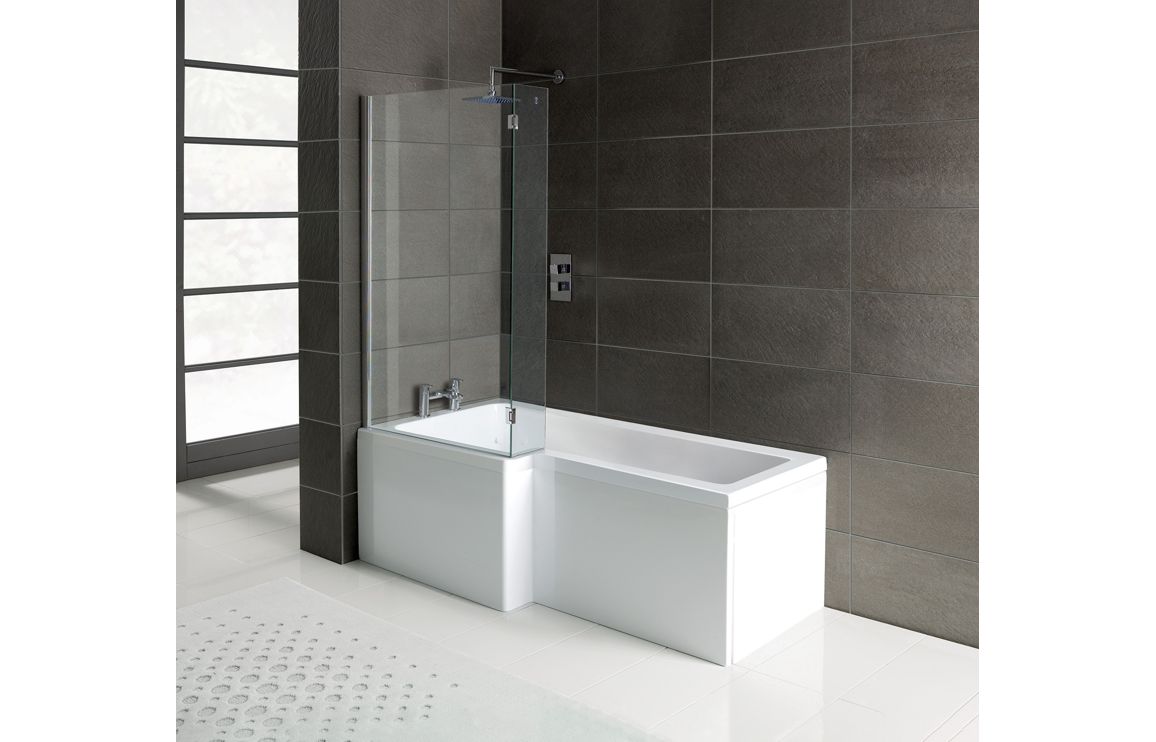 L-Shape Single End 1700x700-850x410mm 0TH Bath Only (LH)