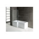 L-Shape 1700x700-850x410mm 0TH Shower Bath  Panel & Screen (LH)