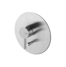 Vema Tiber Two Outlet Shower Mixer w/Diverter - St/Steel