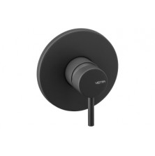 Vema Maira Black Concealed Single Outlet Shower Mixer