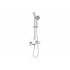Terra Cool-Touch Thermostatic Bar Mixer Shower - Chrome