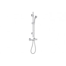 Pluto Thermostatic Bar Mixer Shower - Chrome