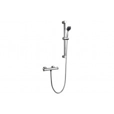 Elara Low Pressure Thermostatic Bar Mixer Shower - Chrome