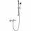 Elara Low Pressure Thermostatic Bar Mixer Shower - Chrome