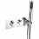 Luna Thermostatic Two Outlet Shower Valve w/Handset - Chrome