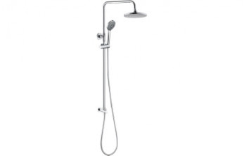Aurora Round Shower Kit w/Overhead & Handset