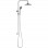 Aurora Round Shower Kit w/Overhead & Handset