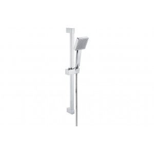 Cosmic Square Slider Rail Kit & Single Mode Handset - Chrome Cosmic Square Slider Rail Kit & Single Mode Handset - Chrome