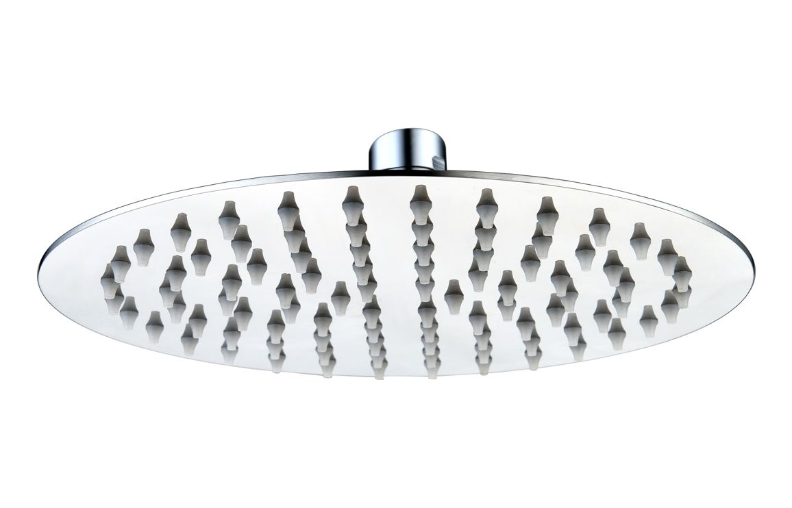 Aurora 200mm Round Ultraslim Showerhead - Chrome Aurora 200mm Round Ultraslim Showerhead - Chrome