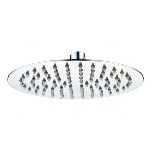 Aurora 200mm Round Ultraslim Showerhead - Chrome