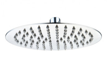 Aurora 200mm Round Ultraslim Showerhead - Chrome
