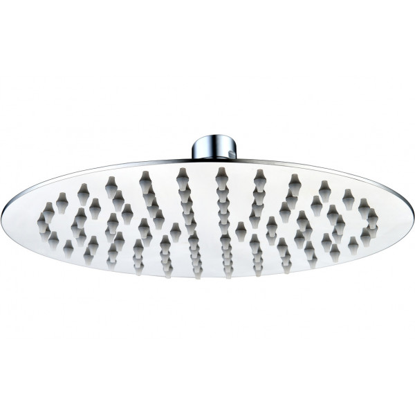 Aurora 250mm Round Ultraslim Showerhead - Chrome