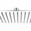 Cosmic 250mm Square Ultraslim Showerhead - Chrome