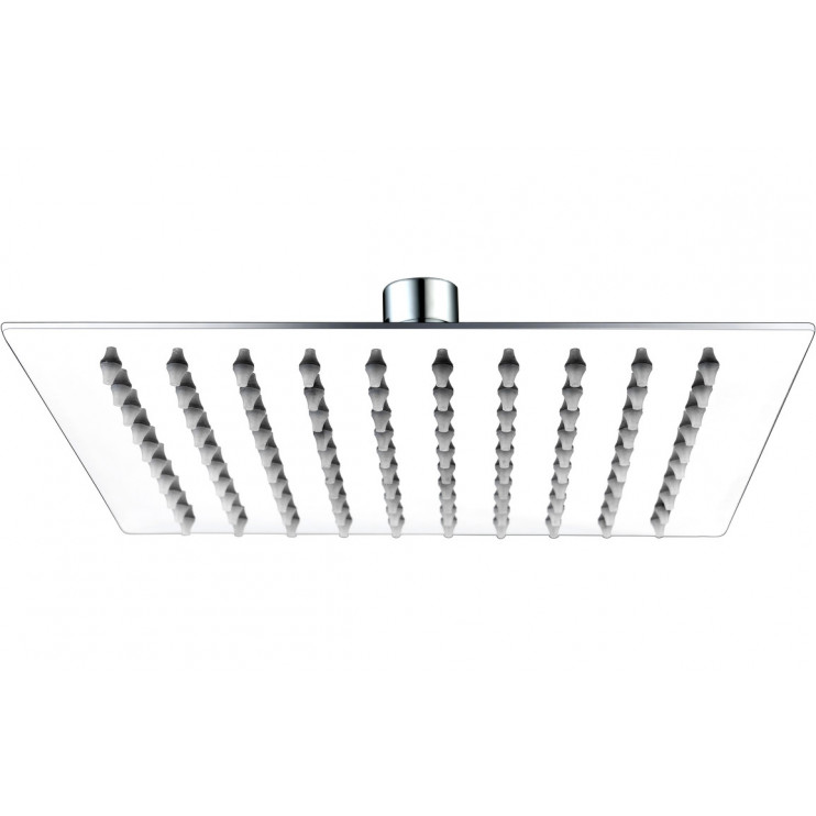 Cosmic 250mm Square Ultraslim Showerhead - Chrome