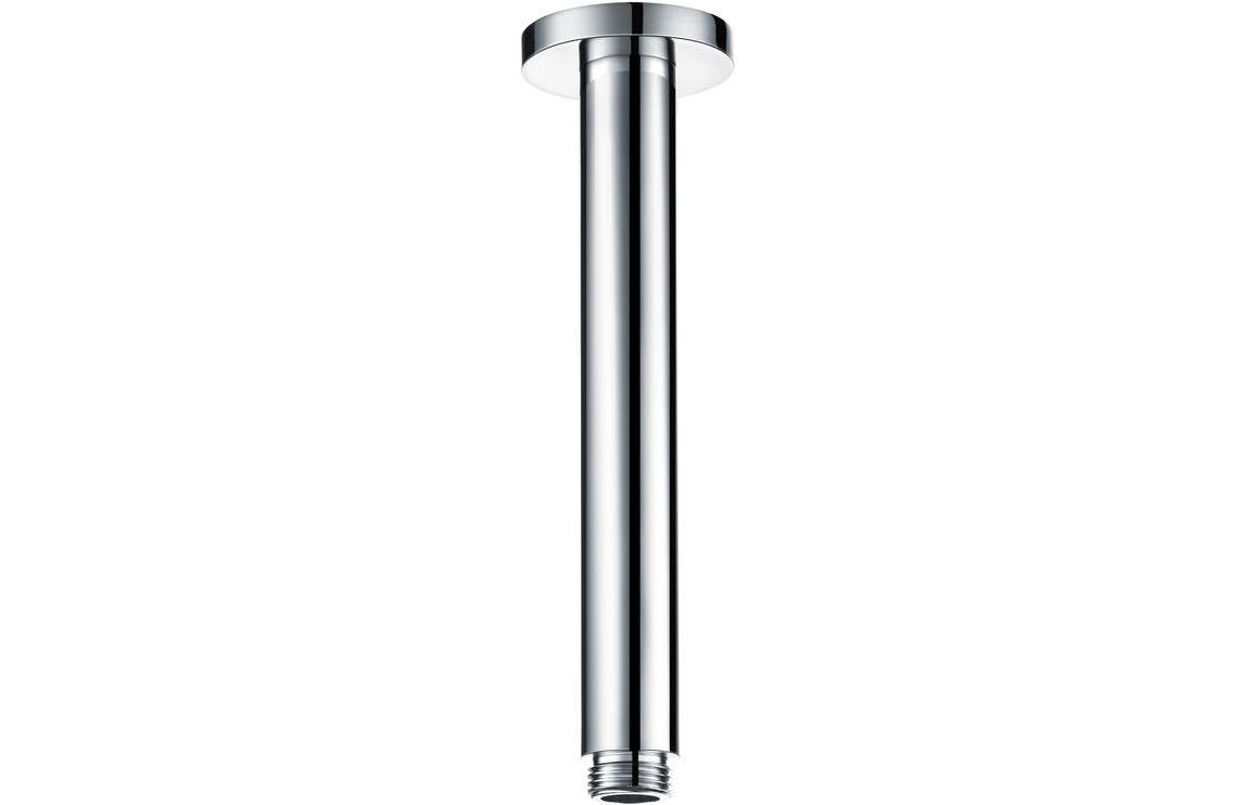 Aurora 180mm Round Ceiling Arm - Chrome