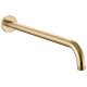 Aurora 320mm Round Shower Arm - Brushed Brass Aurora 320mm Round Shower Arm - Brushed Brass