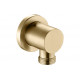 Wall Outlet Elbow - Brushed Brass Wall Outlet Elbow - Brushed Brass