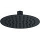 Aurora 250mm Round Ultraslim Showerhead - Matt Black