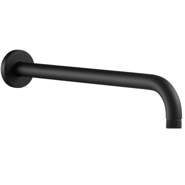 Aurora 320mm Round Shower Arm - Matt Black