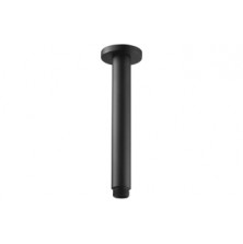 Aurora 180mm Round Ceiling Arm - Matt Black