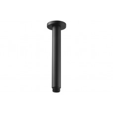 Aurora 180mm Round Ceiling Arm - Matt Black