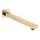 Cosmic 350mm Square Shower Arm - Brushed Brass Cosmic 350mm Square Shower Arm - Brushed Brass