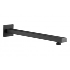 Cosmic 350mm Square Shower Arm - Matt Black