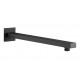 Cosmic 350mm Square Shower Arm - Matt Black Cosmic 350mm Square Shower Arm - Matt Black