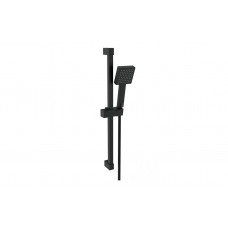 Square Slider Rail Kit & Single Mode Handset - Matt Black