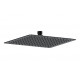 Cosmic 250mm Square Ultraslim Showerhead - Matt Black