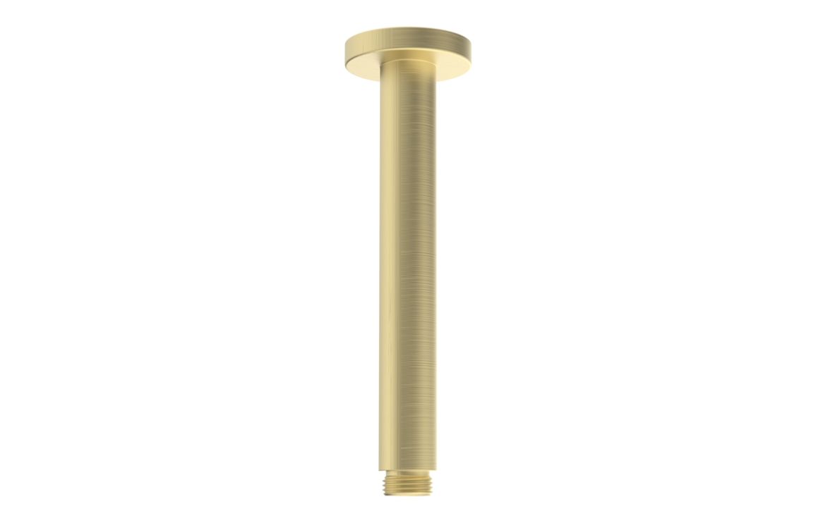 Aurora 180mm Round Ceiling Arm - Brushed Brass Aurora 180mm Round Ceiling Arm - Brushed Brass