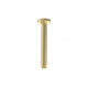 Aurora 180mm Round Ceiling Arm - Brushed Brass Aurora 180mm Round Ceiling Arm - Brushed Brass