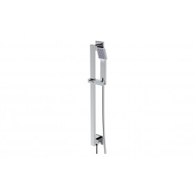 Cosmic Square Riser Rail Kit w/Elbow & Handset - Chrome
