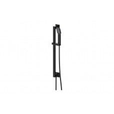 Cosmic Square Riser Rail Kit w/Elbow & Handset - Matt Black