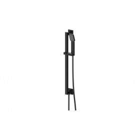 Cosmic Square Riser Rail Kit w/Elbow & Handset - Matt Black