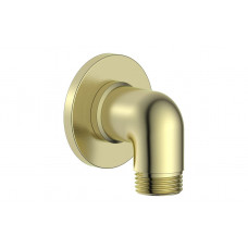 Berwick Traditional Wall Outlet Elbow - Brushed Brass