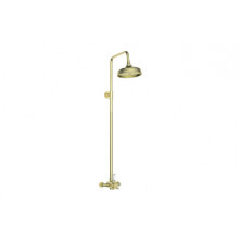 Berwick Concentric Single Outlet Shower Valve & Overhead Kit Pack 2 - Brushed Brass Berwick Concentric Single Outlet Shower Valve & Overhead Kit Pack 2 - Brushed Brass