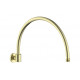 Berwick 365mm Traditional Round Shower Arm - Brushed Brass Berwick 365mm Traditional Round Shower Arm - Brushed Brass