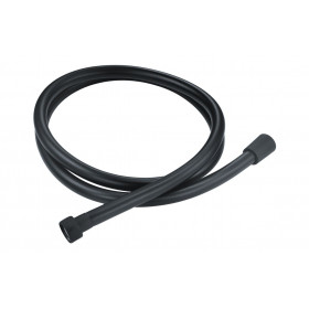 1.5m Easy Clean PVC Shower Hose - Black