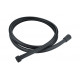 1.5m Easy Clean PVC Shower Hose - Black