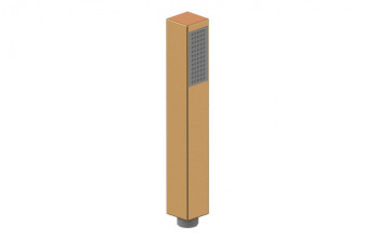 Cosmic Square Handset - Brushed Bronze