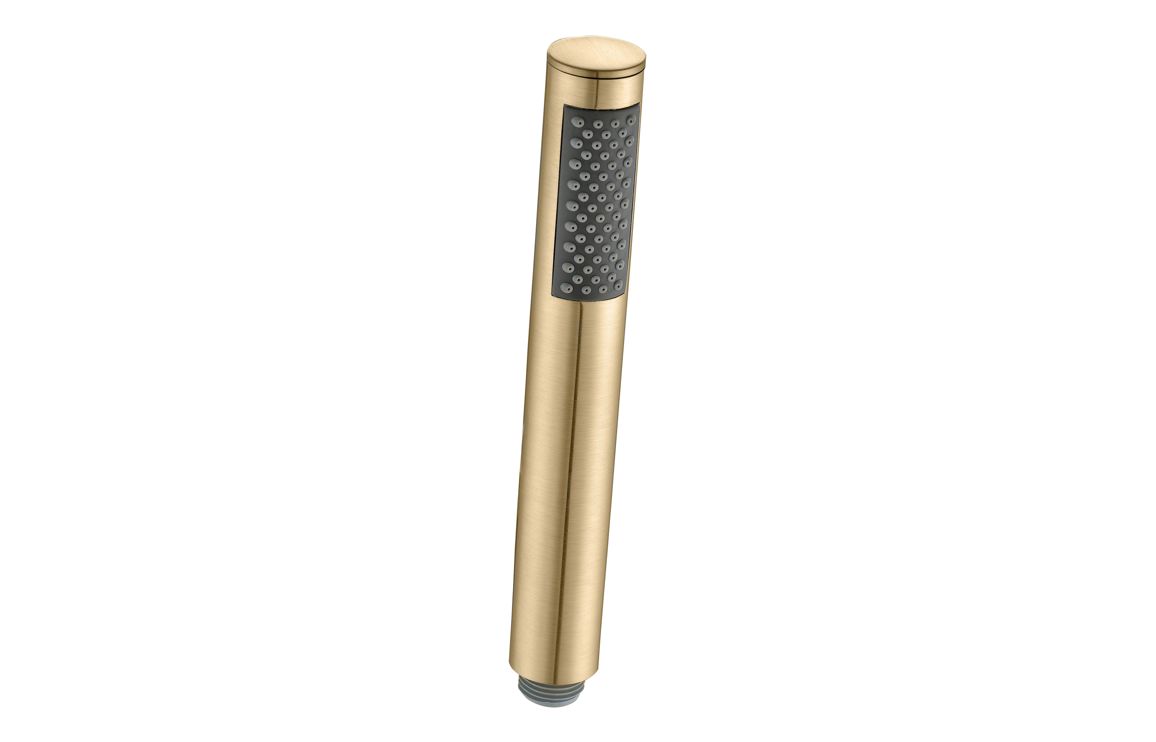 Aurora Round Handset - Brushed Brass